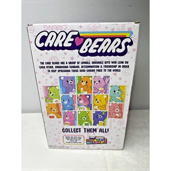 Care Bears Cheer Bear Plush in Box Basic Fun 2020s New Packaging - Picture 2 of 10